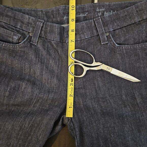 7 For All Mankind Lexi A Pocket Bootcut Denim Jeans | Women's 31 Petite - Picture 8 of 14